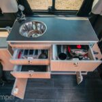 Aktiv 2 Camper Ausbau für Mercedes Vito V-Klasse zum nachrüsten Küche